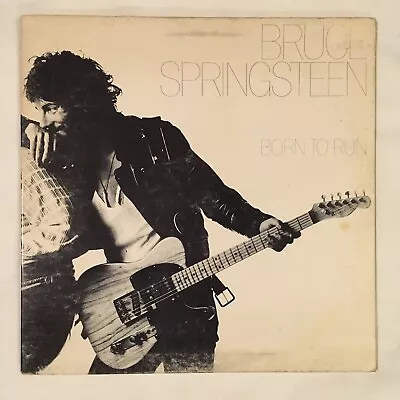 Vintage Bruce Springsteen BORN TO RUN 33 RPM LP Vinyl Record Album Columbia • $17