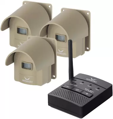 Driveway Wireless Alarm Alert System 1/4 Mile Security Motion Sensor Portable • $129.98