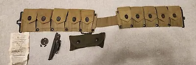 M1 Garand Ammo Belt With Grenade Sight • $300