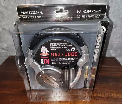 Rare Pioneer HDJ-1000 Stereo Headphones PRO DJ Limited Edition New In Box • $289.99