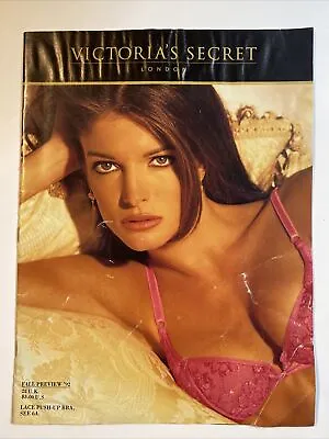 1992 Fall Preview Victoria's Secret Catalog Stephanie Seymour Estelle Lefebure  • $24.99