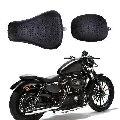 Front Driver Solo Seat+ Rear Passenger For Harley Sportster XL1200C XL883N XL883 • $30