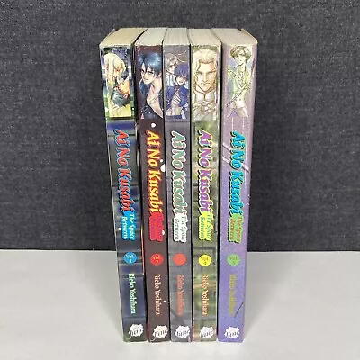 Ai No Kusabi By Rieko Yoshihara Volumes 1-5 Vol English Yaoi Novel Manga • $895