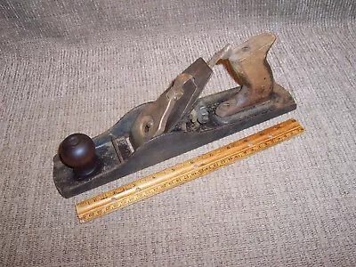 Vintage 13.5  Jack Plane Old Carpenters Wood Woodworking Tool • $14.99