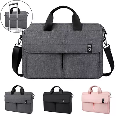 13.3-14.1 Inch Laptop Shoulder Bag Sleeve Briefcase Case For Macbook Lenovo Dell • $28.99