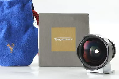 [Unused In Box] Voigtlander 12mm External Viewfinder M Black From JAPAN • $269.99