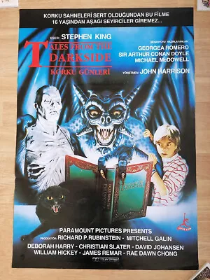 The Tales From The Darkside Original Vintage Movie Cinema Turkish Movie 1990 • £57.41