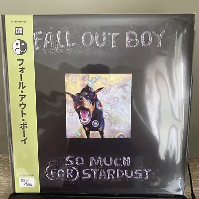 Fall Out Boy - So Much (For) Stardust Coke Bottle Green Vinyl LP Assai Obi 300 • £40