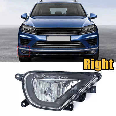 For Volkswagen Touareg 2016-2018 Right Front Bumper Fog Light With Bulbs 1 Pcs • $47.08