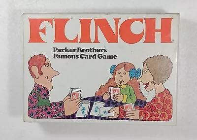 Parker Brothers Flinch Famous Card Game Vintage 1976 Made In USA No Instructions • $12