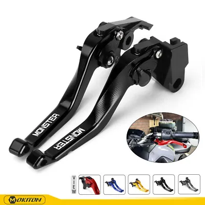 For Ducati MONSTER S4/S4R S2R 1000 CNC Front Short Brake Clutch Levers Handles • $43.99