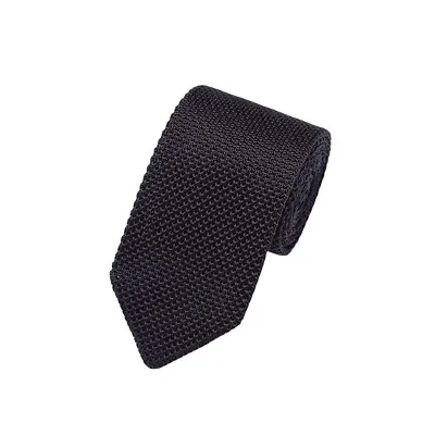 Men Classic Solid Plain Knitted Crochet 7CM Necktie Wedding Party Business Tie • $10.95