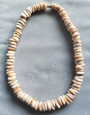 Gorgeous Vintage Hawaiian LARGE Puka Shell Necklace 18  Hard2find • $149.99