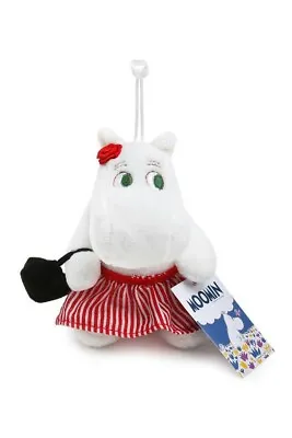 Moomin Plush Toy MAMMA Ver 2 Bag Charm 4.3   Cute Doll Hippo Character Deco Ring • $16