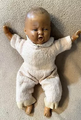 Vintage 12” Rubber/Cloth Baby Doll • $8