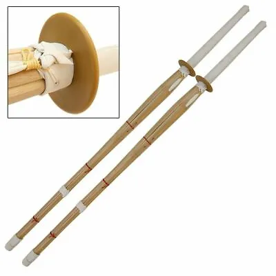 $932.99 • Buy Pair Of Kendo Shinai Bamboo Katana Practice Training Sword Sparing Japanese