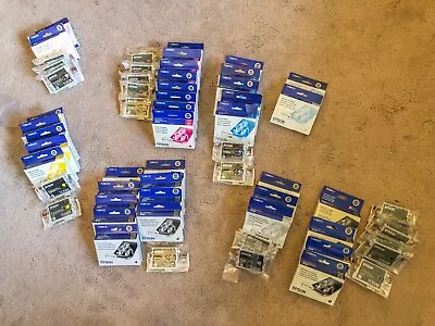 Epson R2400 Ink Cartridges OEM-expired. Dates Vary. Lot Of 60! PRICE DROP AGAIN! • $270