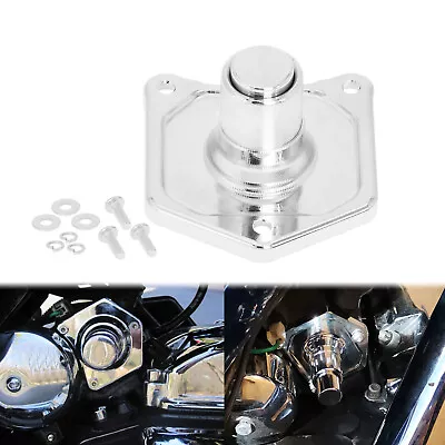 CNC Solenoid Cover Push Button Starter For Harley Twin Cam EVO Sportster Dyna • $14.24