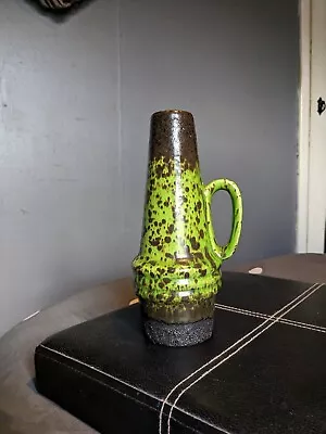 Vintage West German Scheruich Fat Lava Vase • £40
