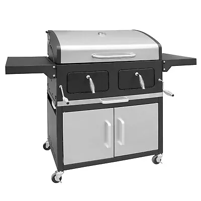 Landmann Grand XXL Broiler - Charcoal BBQ Grill - Silver 10293 • £417.97