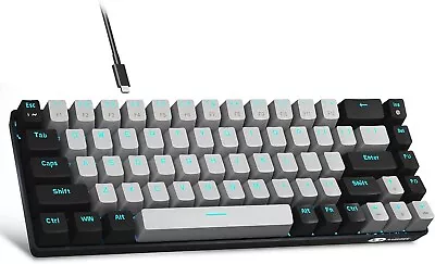 MageGee Portable 60% Mechanical Gaming Keyboard MK-Box LED Backlit Compact 68 K • $79.59