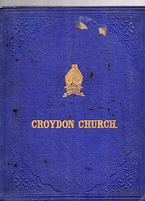 £50 • Buy  Monuments & Antiquities Of Croydon Church [Anderson, 1857]