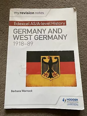 Germany And West Germany 1918-89 Edexcel As/A-level History Revision Notes/guide • £4