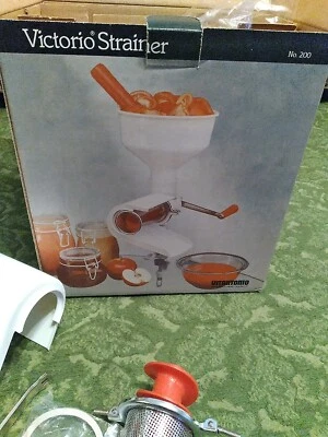 $45.95 • Buy Vintage Victorio No. 200 Strainer Tomato Sauce BabyfoodKetchup Fruit Purees NIB