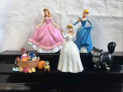 £24.99 • Buy Disney Cinderella Figure Bundle - Princess, Lucifer & Mice (T1016) Combine Post
