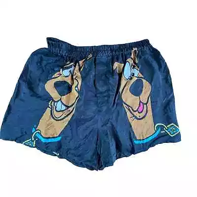 Scooby Doo Boxers Mens Large VINTAGE 100% Silk Underwear Cartoon Network READ • $14.24