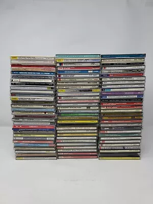 85 CD Lot- Classical- Mozart Bach Beetoven Brahms Wagner- Piano Duets Strings • $95