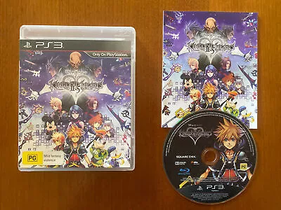 KINGDOM HEARTS -HD 2.5 ReMIX - (PG) PS3 INCLUDES MANUAL PAL OZ SELLER • $15