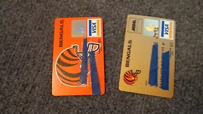 Vintage Charge Credit Card Lot Cincinnati Bengals Expired • $9.99