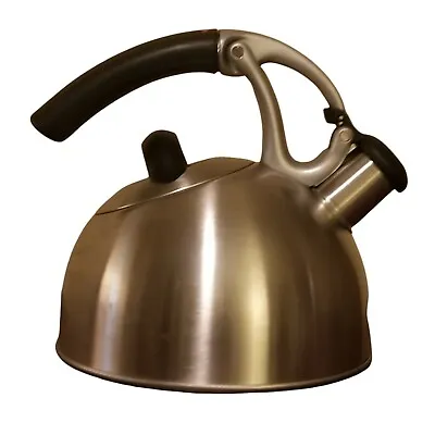$29.99 • Buy OXO  Uplift 2 Qt Brushed Stainless Steel Whistling Tea Kettle Very Clean