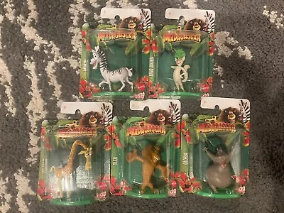 Madagascar DreamWorks SET OF 5 Mattel Micro Collection Toys Mini Figures • $24.95