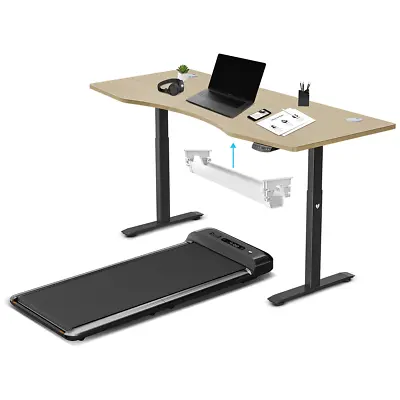 $1625.43 • Buy Lifespan Fitness WalkingPad M2 Treadmill With ErgoDesk Automatic Oak Standing De