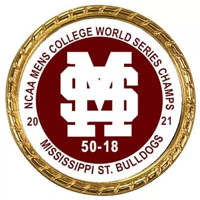 Tribute Coin Mississippi State Bulldogs 2021 College World Series Championship • $14