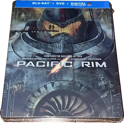 FACTORY SEALED* PACIFIC RIM Blu-ray Ltd FUTURE SHOP STEELBOOK Guillermo Del Toro • $44.44