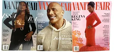 $16.88 • Buy Vanity Fair Magazine 2022 Regina King   Dwayne Johnson   Issa Rae