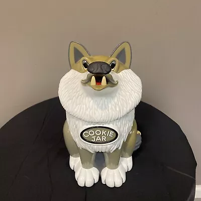 Vintage “The Wolf Cookie Jar” 1998 Fun-Damental Howling Battery Operated  10x6 • $29.99