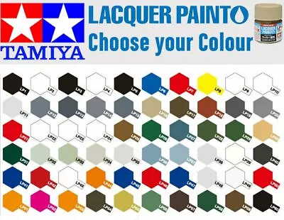 TAMIYA Lacquer Model Paint 10ml - Choose Your Colour • £2.95