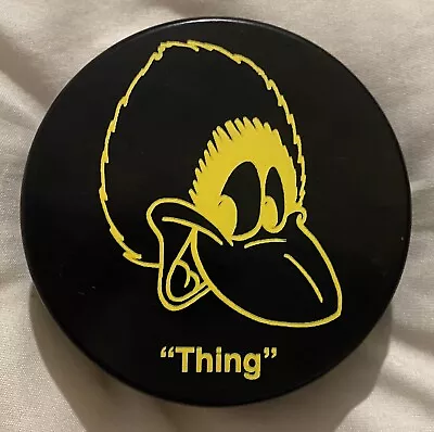 Vintage Memphis RiverKings Hockey Puck Mascots RiverThing Thing & Sheldon • $16.80