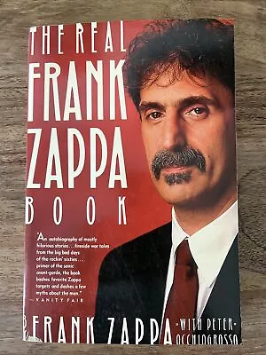 $17.99 • Buy The Real Frank Zappa Book W/ Peter Occhiogross - Poseidon Press 1989 Paperback