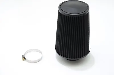 1320 Performance 4 Inch Universal Air Filter Cone Reusable Tall Version Black • $28.99