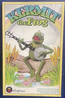 Vintage Kermit The Frog Muppets Colorforms 1980 #643 In Complete • $9.72