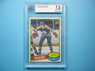1980/81 O-pee-chee Hockey Card #289 Mark Messier Rookie Beckett Bvg 7.5 Nm+ Opc • $389.99