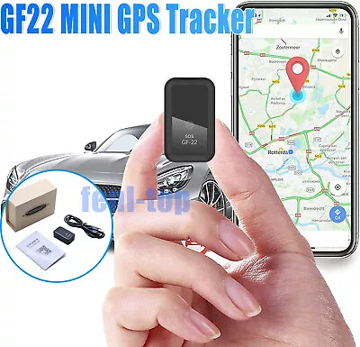GF22 Magnetic GSM Mini GPS Tracker Real Time Tracking Locator Device For Car Pet • $18.90