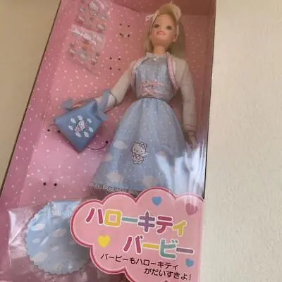 Barbie X Hello Kitty Doll Collaboration Sanrio Mattel Angel Kitty 1999 Rare • $468.85