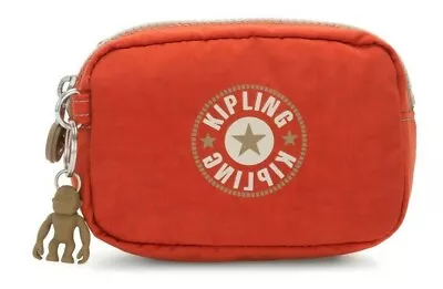 £17.10 • Buy Kipling GLEAM S Small Multi-use Toiletry Bag - Funky Orange Block
