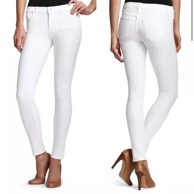 J BRAND ~ Size 29 ~ Blanc Mid Rise Skinny Leg Slim Stretch Jeans For Summer! A99 • $24.99